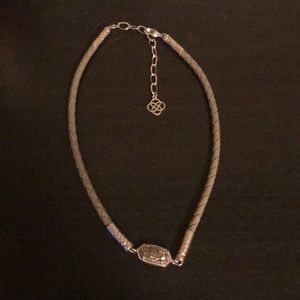 Olive green Kendra Scott choker